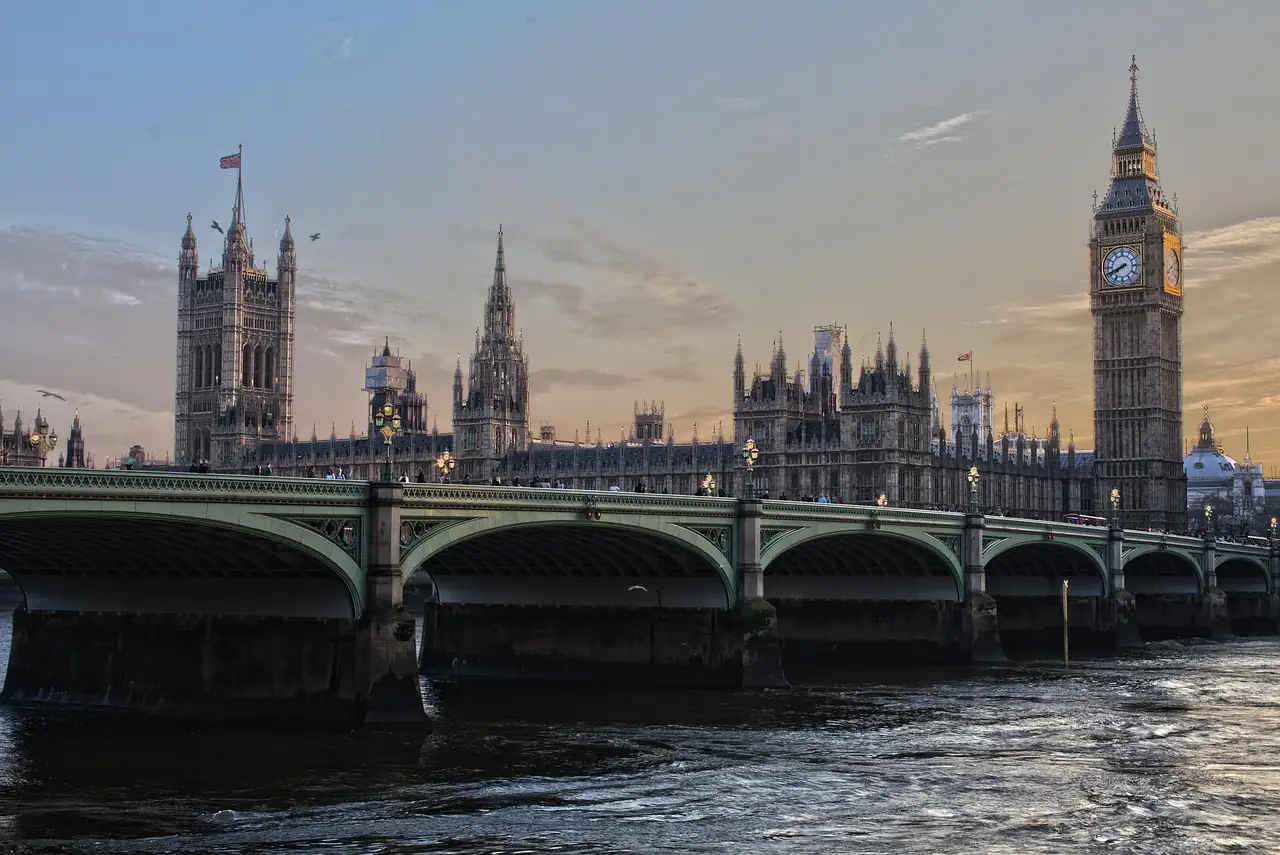 The London skyline — Bayswater sits just north of Hyde Park