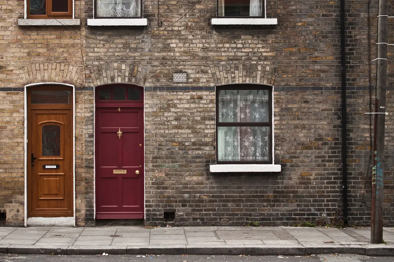 The homes we look after — CS Services Victorian terraced houses on a residential London street